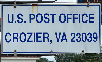 US Post Office Crozier, Virginia