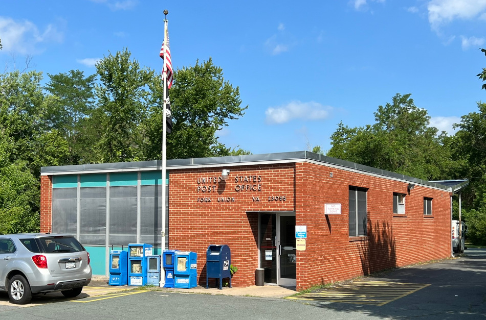 US Post Office Fork Union, Virginia