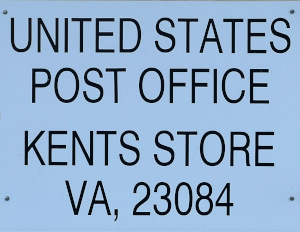 US Post Office Kents Store, Virginia