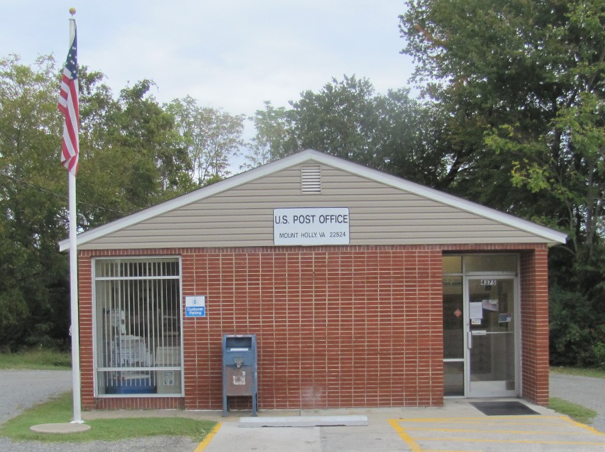 US Post Office Mount Holly, Virginia