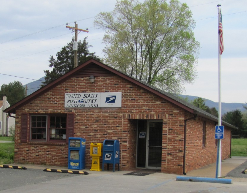 US Post Office Nellysford, Virginia