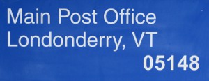 US Post Office Londonderry, Vermont