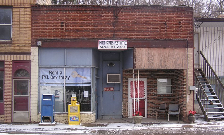 US Post Office Osage, West Virginia