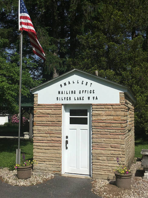 US Post Office Silver Lake, West Virginia