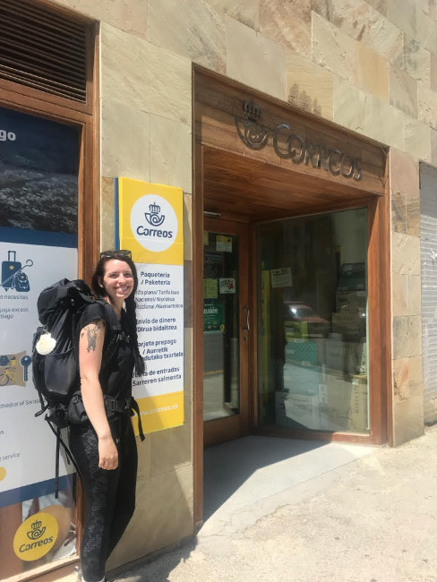 US Post Office Puente La Reina, Spain